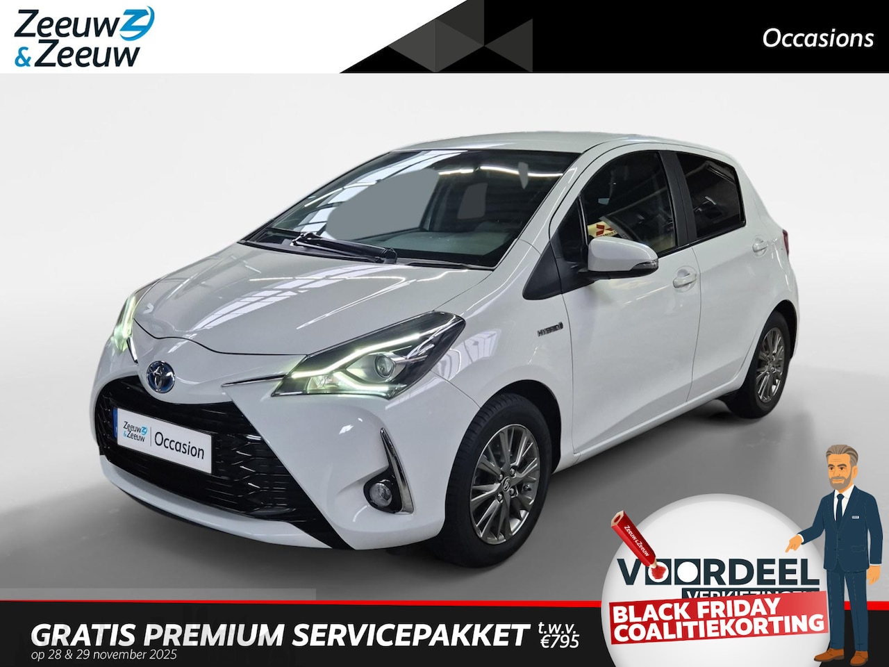 Toyota Yaris - 1.5 Hybrid Dynamic Automaat | Navigatie | Camera | Climate Control | Bluetooth | 66078KM | - AutoWereld.nl