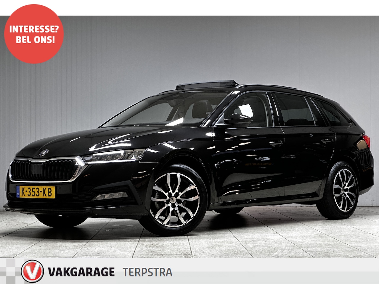 Skoda Octavia Combi - 1.0 e-TSI Business Edition/ Dealer Onderhouden!/ Automaat/ Open-Pano Dak/ Trekhaak/ Virtua - AutoWereld.nl