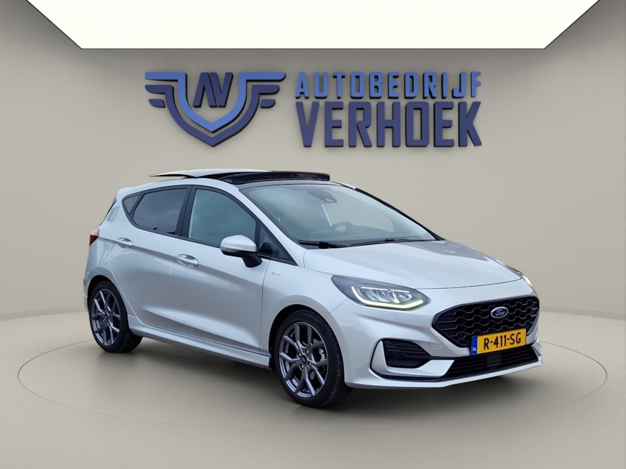 Ford Fiesta - 1.0 EcoBoost Hybrid ST-Line X Panodak - B&O - WinterPack - AutoWereld.nl