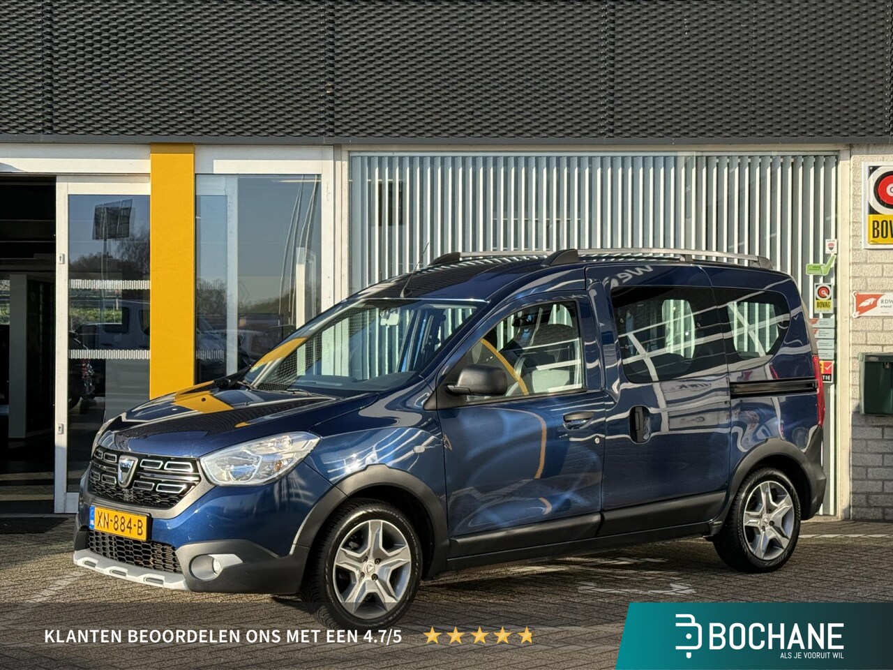 Dacia Dokker - 1.6 SCe Bi-Fuel Stepway | NAP | Trekhaak | Navigatie | Achteruitrijcamera | DAB | Cruise C - AutoWereld.nl