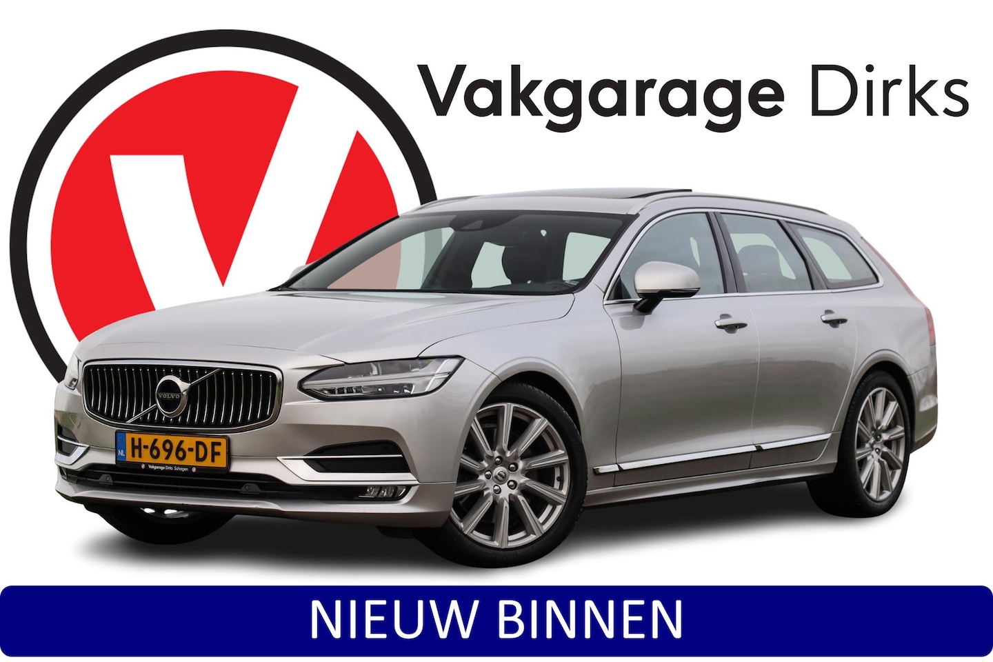 Volvo V90 - 2.0 T4 Inscription ✅ Pano ✅ Massage ✅ Stoelkoeling - AutoWereld.nl