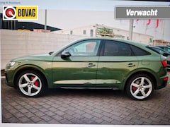 Audi Q5 Sportback - 50 TFSIe 299pk S-Line Black Line Quattro Matrix Luchtvering Distrikt groen