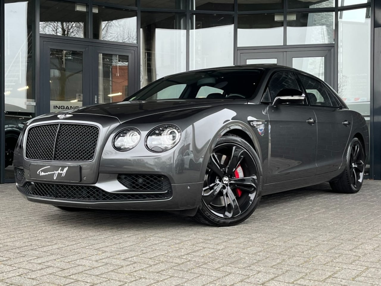 Bentley Flying Spur - 6.0 W12 S - BLACK PACK - SCH./KANT.DAK - AutoWereld.nl