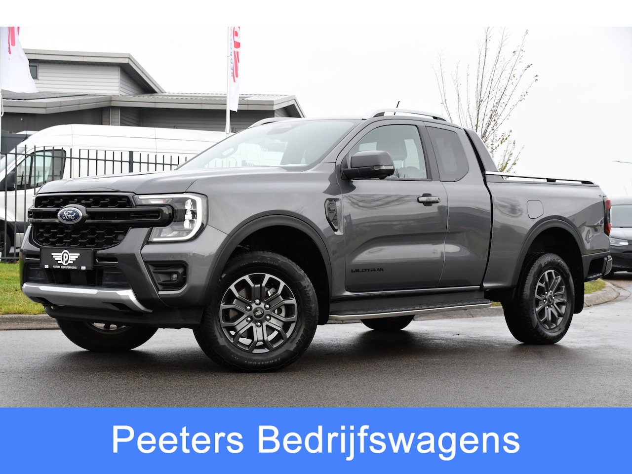 Ford Ranger - 2.0 Super Cab EcoBlue Wildtrak Adaptieve Cruise, 360 Camera, Carplay, 3500kg Trekhaak, LED - AutoWereld.nl