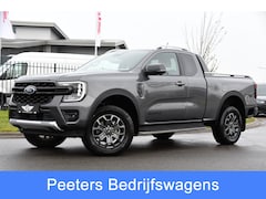 Ford Ranger - 2.0 Super Cab EcoBlue Wildtrak Adaptieve Cruise, 360 Camera, Carplay, 3500kg Trekhaak, LED