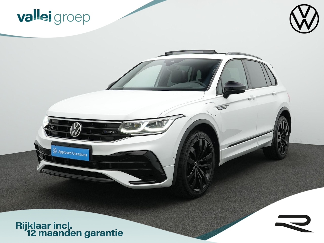 Volkswagen Tiguan - 1.4 TSI eHybrid 245 pk DSG R-Line Business+ | Panoramadak | Leder | Geheugenstoelen | Adap - AutoWereld.nl
