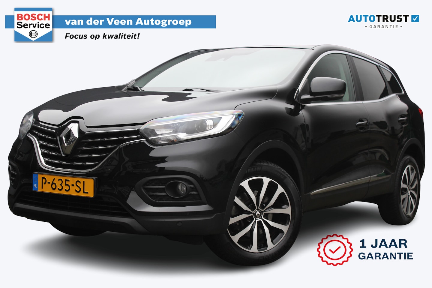 Renault Kadjar - 1.3 TCe Equilibre Automaat | Incl. 12 maanden garantie | Achteruitrijcamera | Parkeersenso - AutoWereld.nl