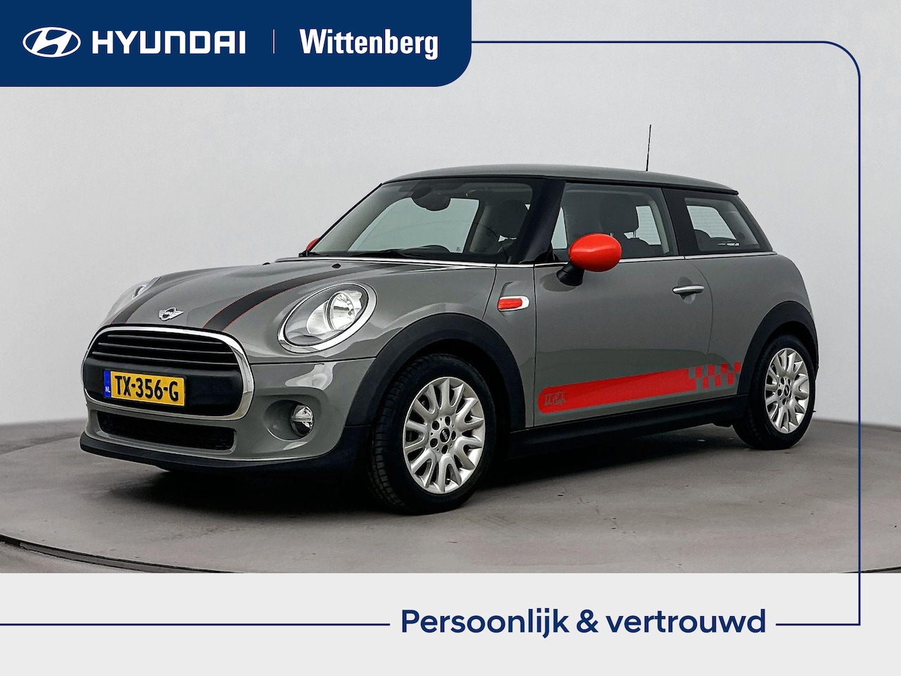 MINI One - Mini 1.2 CHILI BUSINESS | NAVI | CRUISE | CLIMA | RODE ACCENTEN | STRIPING | RODE SPIEGELK - AutoWereld.nl
