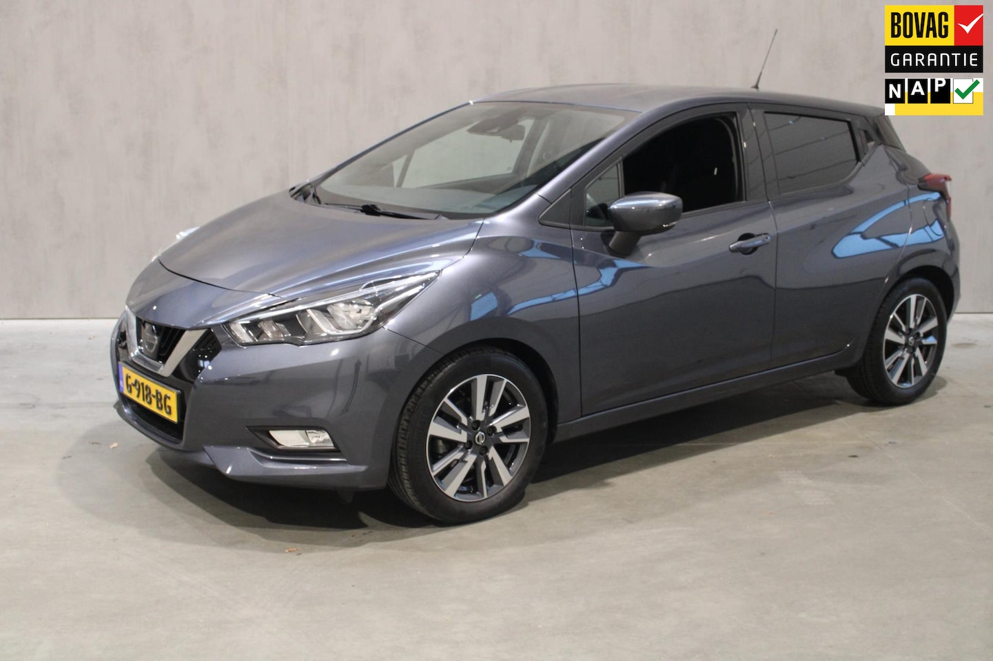 Nissan Micra - 0.9 IG-T N-Connecta Navi|Cruise|PDC Prijs is rijklaar incl bovag - AutoWereld.nl