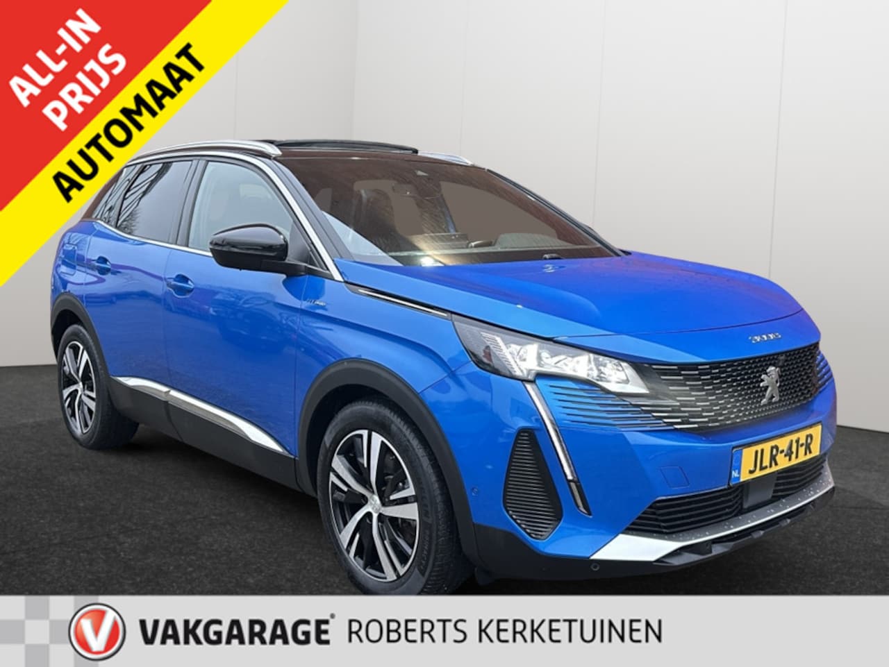 Peugeot 3008 - 1.6 HYbrid GT Pack Business 225PK SOH 95% Luxe Leder Panorama Sc - AutoWereld.nl