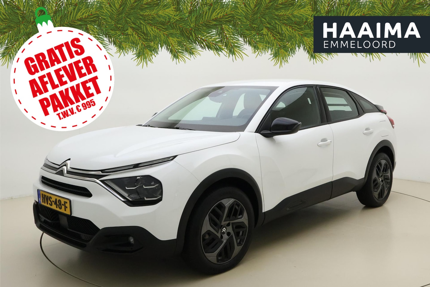 Citroën C4 - 1.2 Hybrid 136 Plus Automaat | Navigatie | Climate control | Camera | Lichtmetalen velgen - AutoWereld.nl