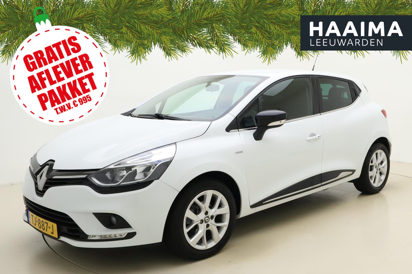 Renault Clio - 1.2 TCe Limited 120 PK | Handgeschakeld | Airco | Parkeersensor | Cruise Control | Licht M - AutoWereld.nl