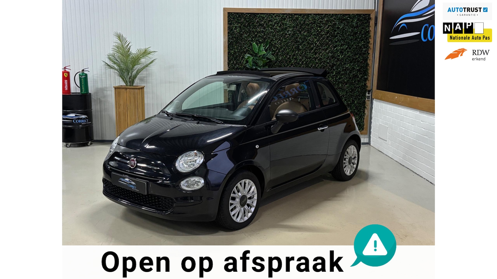 Fiat 500 C - 0.9 TwinAir Turbo Popstar 0.9 TwinAir Turbo Popstar - AutoWereld.nl