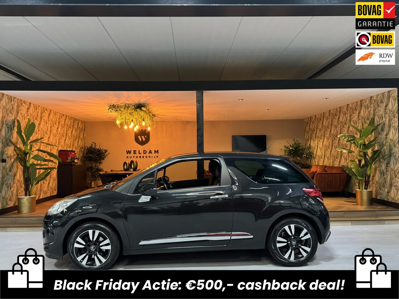 Citroën DS3 - 1.6 So Chic NAP Cruise Navi Clima LED PDC Rijklaar - AutoWereld.nl