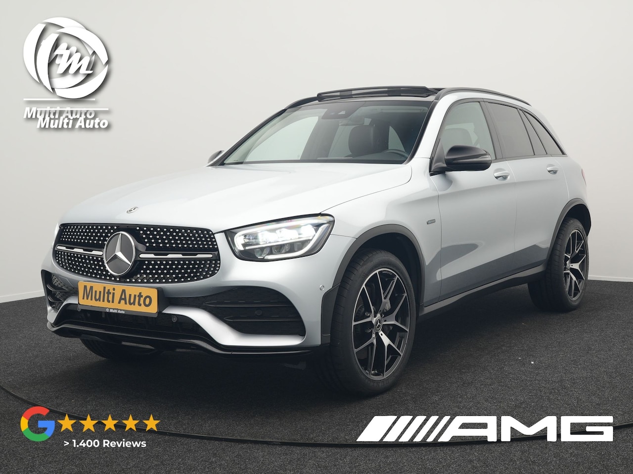 Mercedes-Benz GLC-klasse - 300e 4MATIC AMG Plug In Hybrid 320pk Dealer O.H PHEV | Panodak | Adaptive Cruise | Burmest - AutoWereld.nl