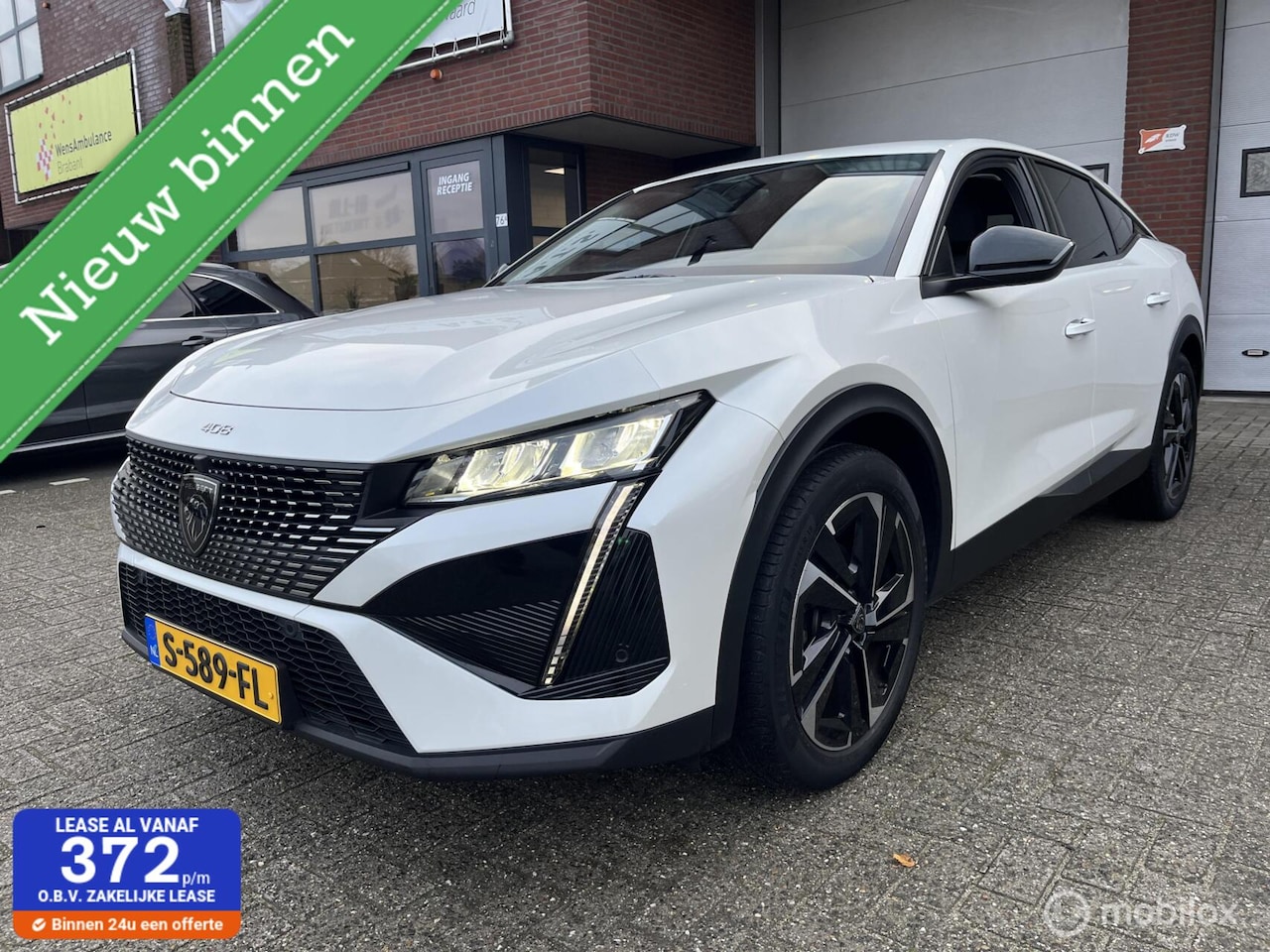 Peugeot 408 - 1.2 PureTech Allure Pack 130 EAT8 CRUISE*LED*PDC* - AutoWereld.nl