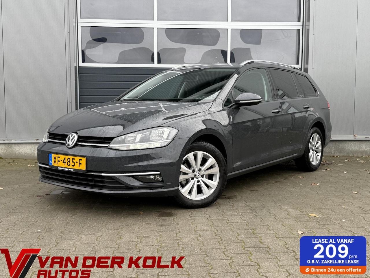 Volkswagen Golf Variant - 1.6 TDI Comfortline Automaat Nieuwe D-Riem LED CarPlay Adaptive Cruise Navigatie Climate - AutoWereld.nl