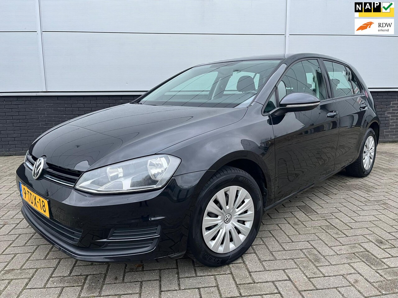 Volkswagen Golf - 1.2 TSI 5drs Airco - bluetooth - 1e eigenaar - cruise control - aux - armsteun - NAP - AutoWereld.nl