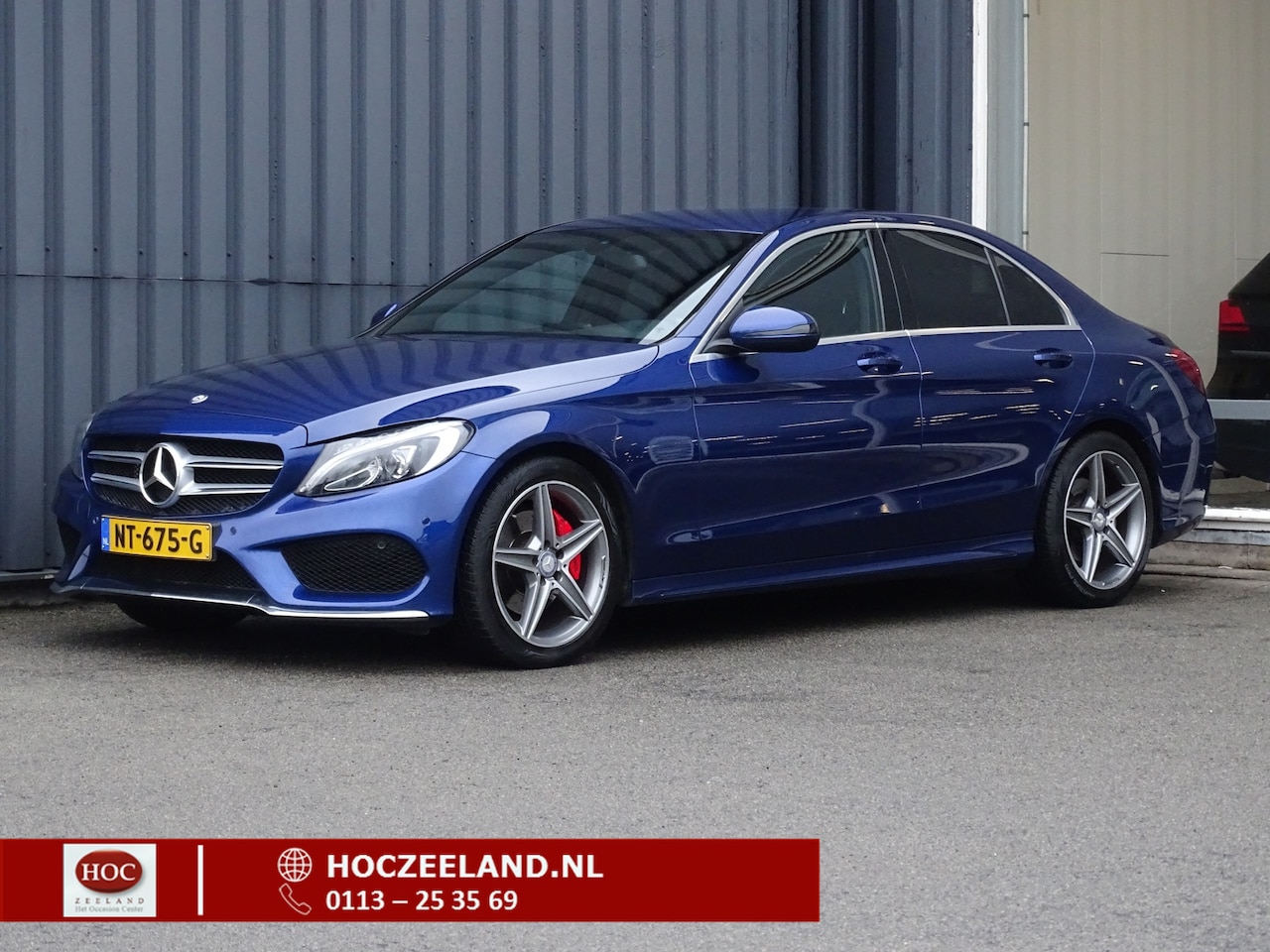 Mercedes-Benz C-klasse - 180 AMG Sport Edition Automaat | LED | Leder | Camera - AutoWereld.nl