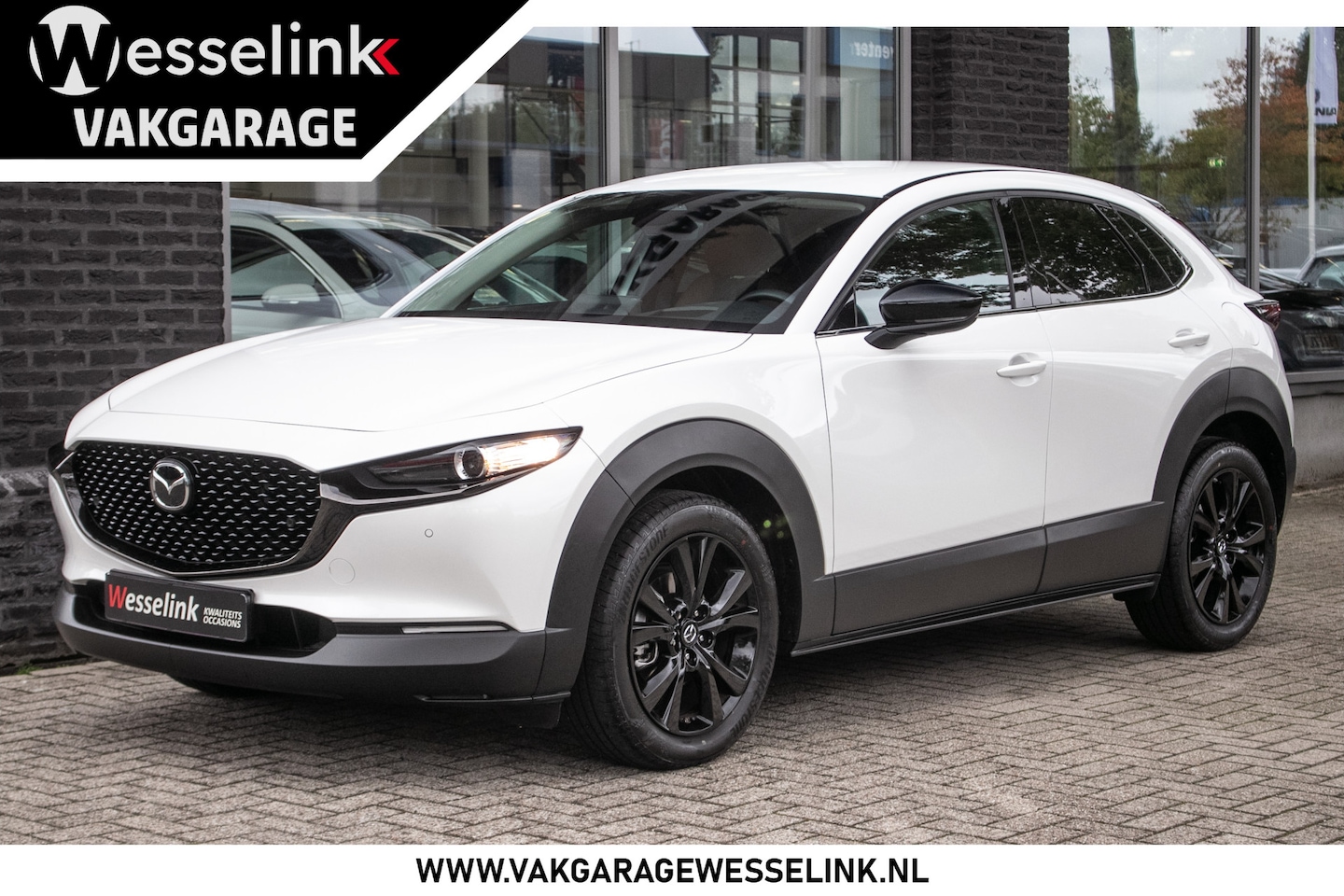 Mazda CX-30 - 2.0 e-SkyActiv-G 150pk M Hybrid Nagisa - Bose sound systeem | elec.verst stoelen - AutoWereld.nl