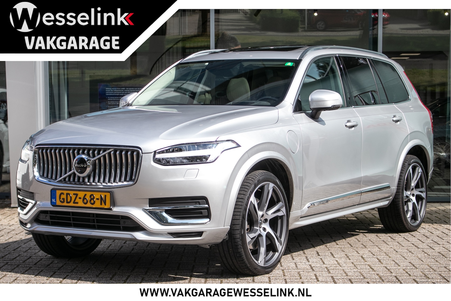 Volvo XC90 - 2.0 T8 Recharge AWD Inscription Exclusive - Trekhaak | Schuifdak | Luchtvering | Bowers Wi - AutoWereld.nl