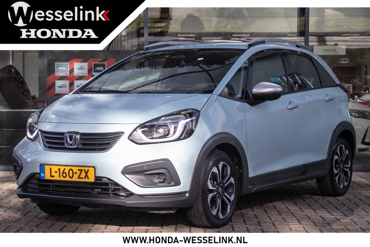 Honda Jazz - 1.5 e:HEV Crosstar - Trekhaak afn. | Navi | Camera - AutoWereld.nl