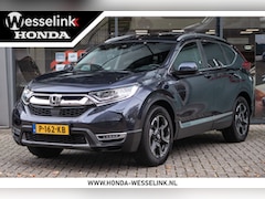 Honda CR-V - 2.0 Hybrid AWD Executive - Trekhaak afn. | Panodak | Leder