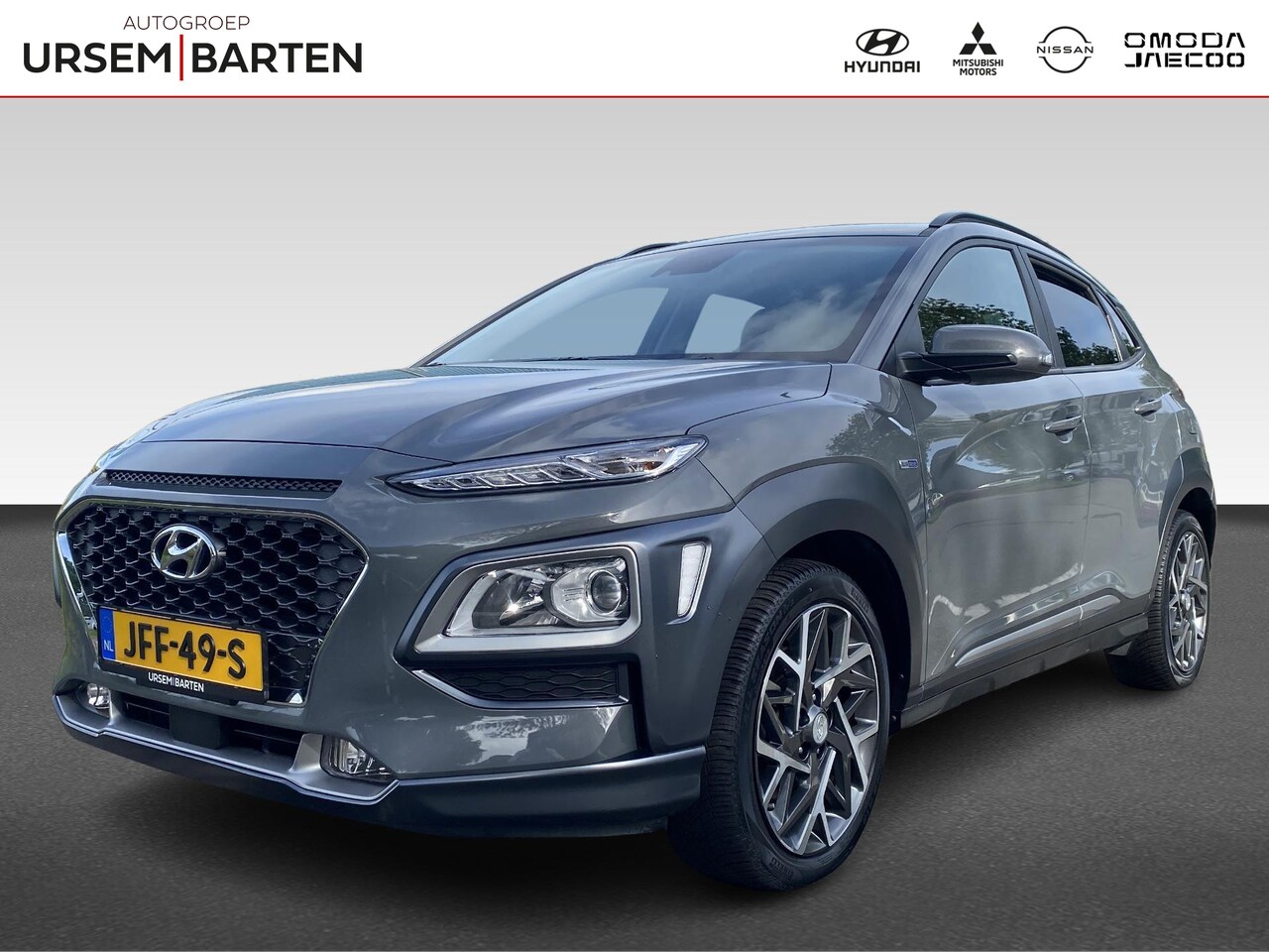Hyundai Kona - 1.6 GDI HEV Fashion Design | halfleder | blind-spot | 18" velgen | Apple Carplay/Android A - AutoWereld.nl