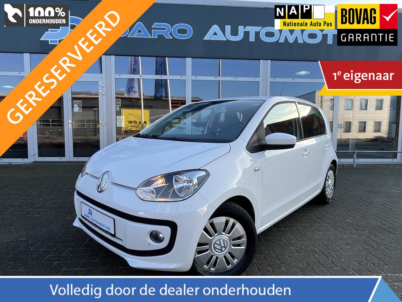 Volkswagen Up! - 1.0 move up! BlueMotion | Winterpakket | Navigatie | 1e eigenaar | NAP - AutoWereld.nl