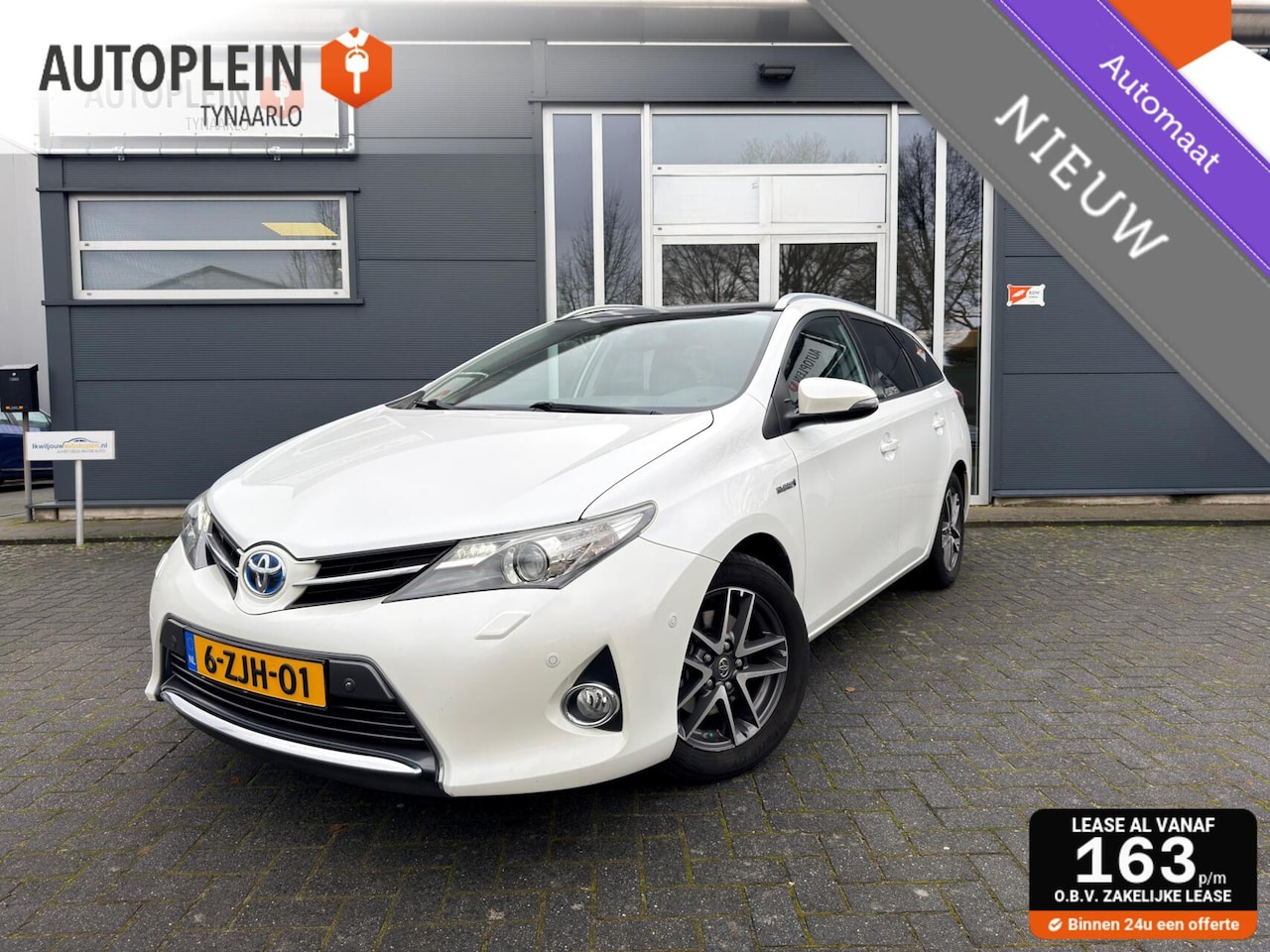 Toyota Auris - 1.8 Hybrid Lease+ Automaat|Carplay|Panodak|LED|Stoelverw|NL Auto|PDC|Cruise| - AutoWereld.nl