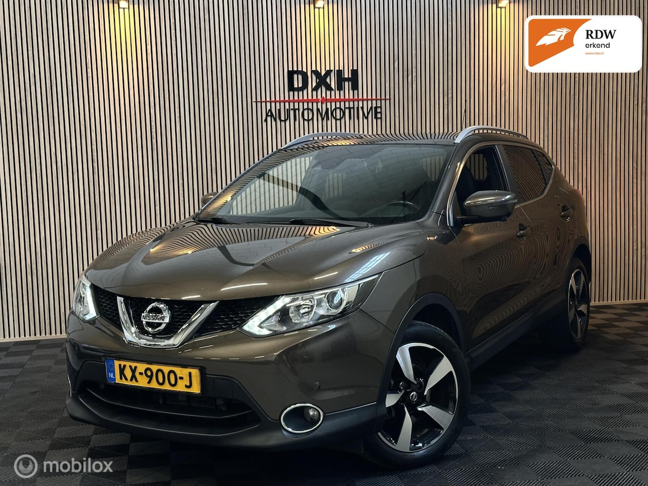 Nissan Qashqai - 1.2 Tekna+ AUT 1eEIG! PANO LEER TREKHK 360CAM - AutoWereld.nl