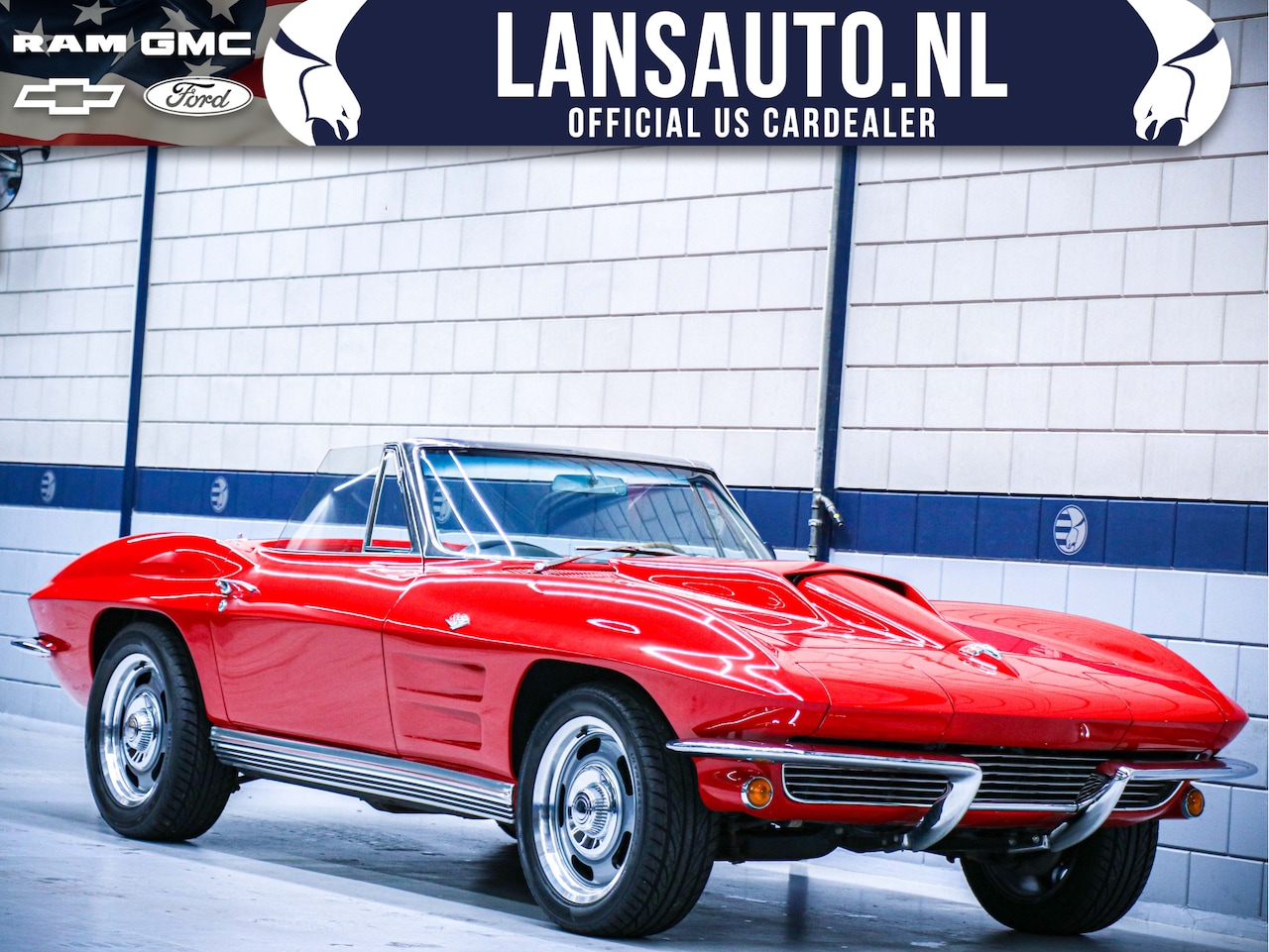 Chevrolet Corvette - C2 Stingray /502 | Body off gerestaureerd - AutoWereld.nl