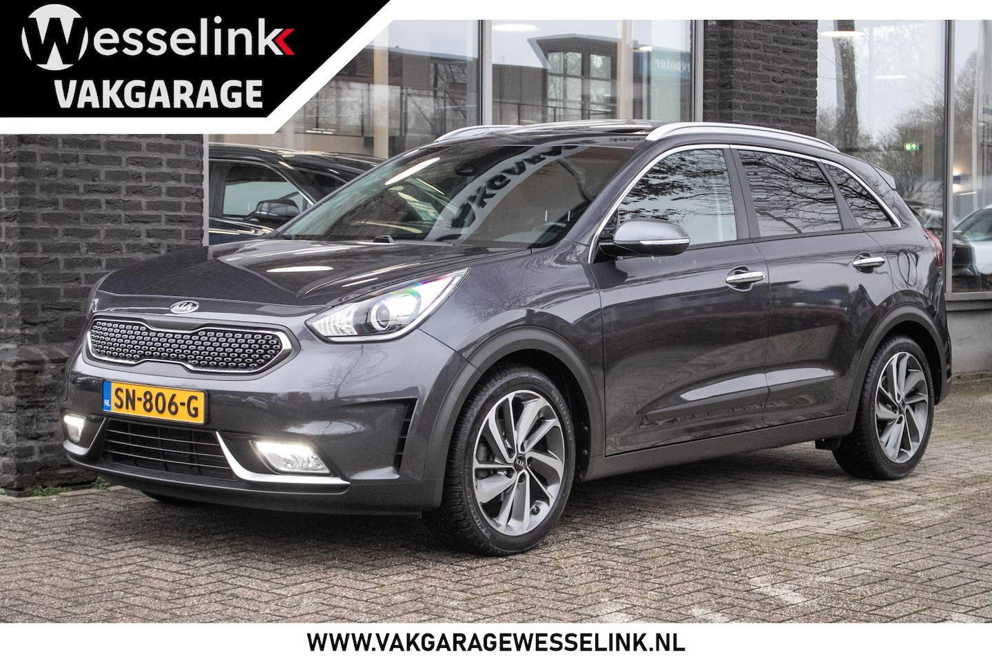 Kia Niro - 1.6 GDi Hybrid Edition | Schuif/kantel dak | Stoel & stuur verwarming - AutoWereld.nl