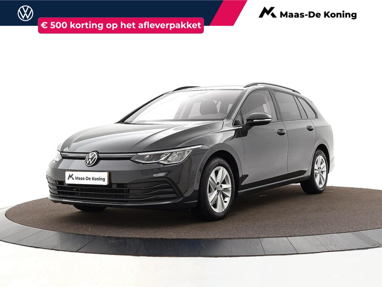 Volkswagen Golf Variant - 1.0 110pk eTSI DSG Life · Camera · Keyless · Apple/Android Car Play · Elek. Trekhaak · Nav - AutoWereld.nl