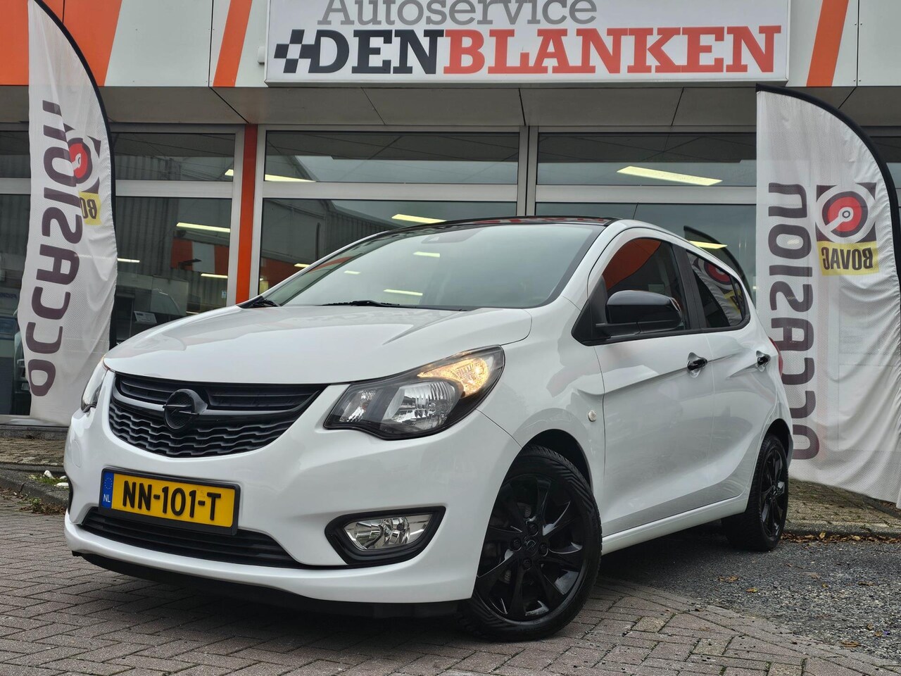 Opel Karl - 1.0 Innovation Sport BJ.2017 / Navi / Airco Clima / Half Leder / 15"Lmv !! - AutoWereld.nl