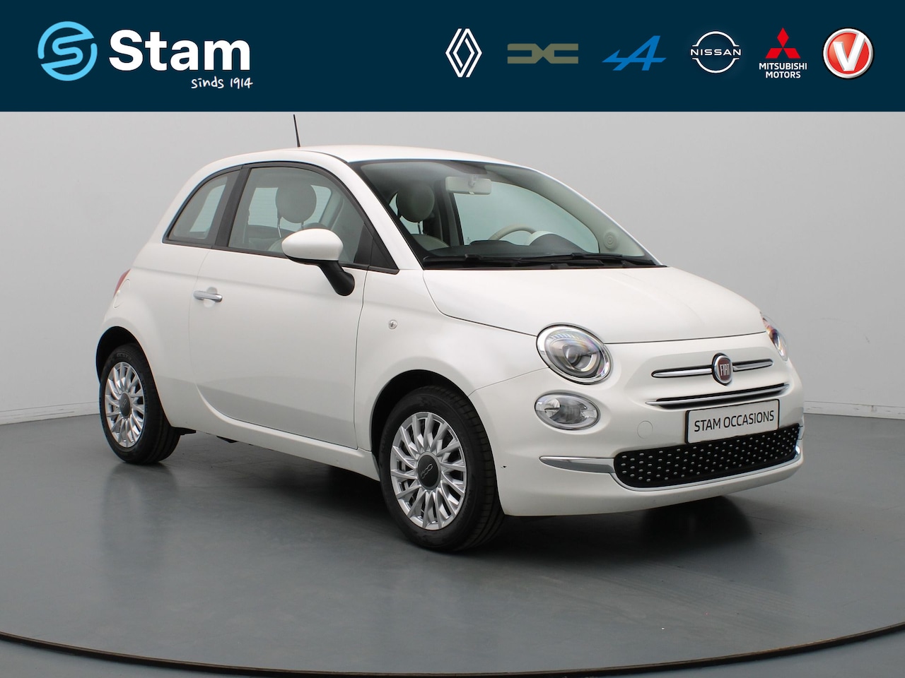 Fiat 500 - 70pk Hybrid Lounge Airco | Cruise | Carplay - AutoWereld.nl