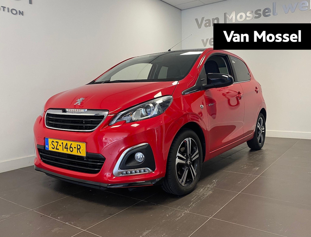 Peugeot 108 - 1.0 e-VTi GT-Line | Navi | Camera |  Keyless Entry | electronic climate control | - AutoWereld.nl