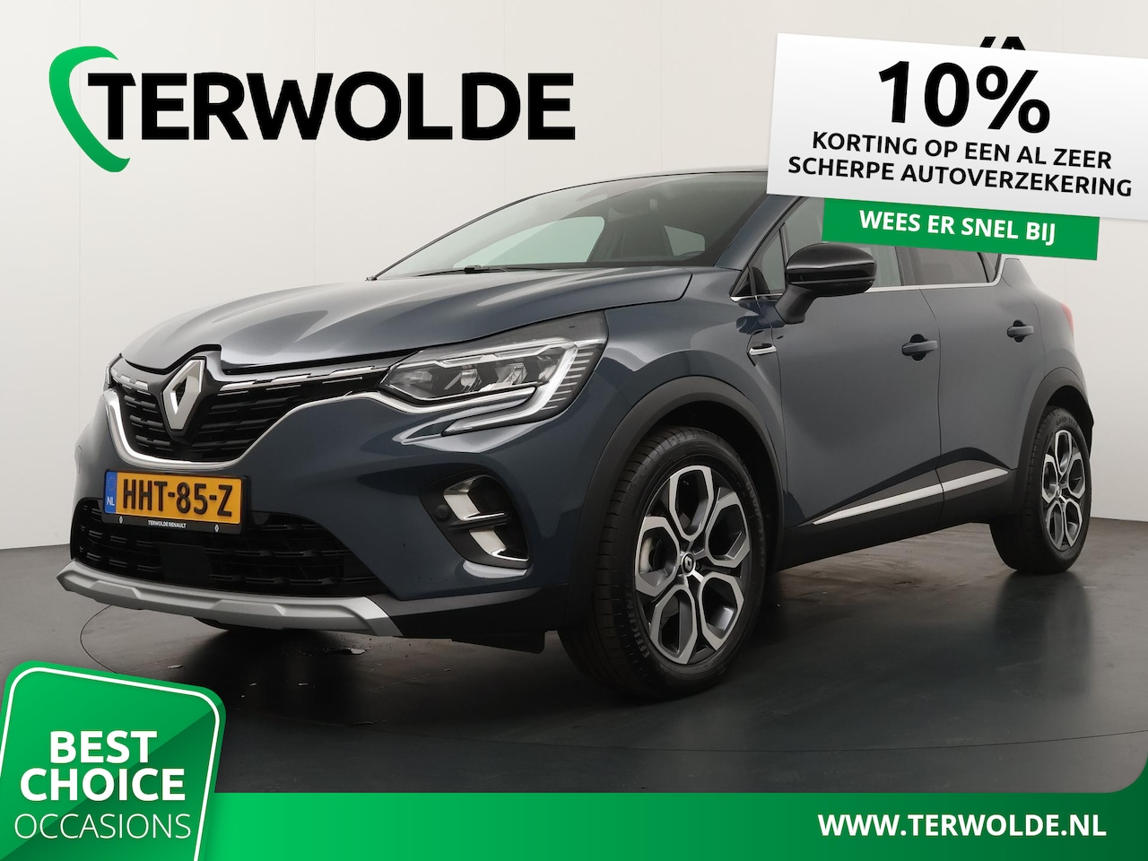 Renault Captur - TCe 140 EDC GPF Intens | AUTOMAAT | Parkeercamera | Navigatie | Stoelverw. | - AutoWereld.nl