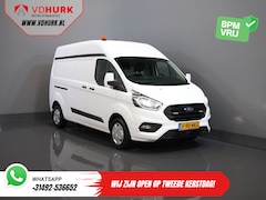 Ford Transit Custom - 2.0 TDCI 130 pk L2H2 Trend MHEV BPM VRIJ Sortimo/ Inrichting/ Standkachel/ Stoelverw./ Omv