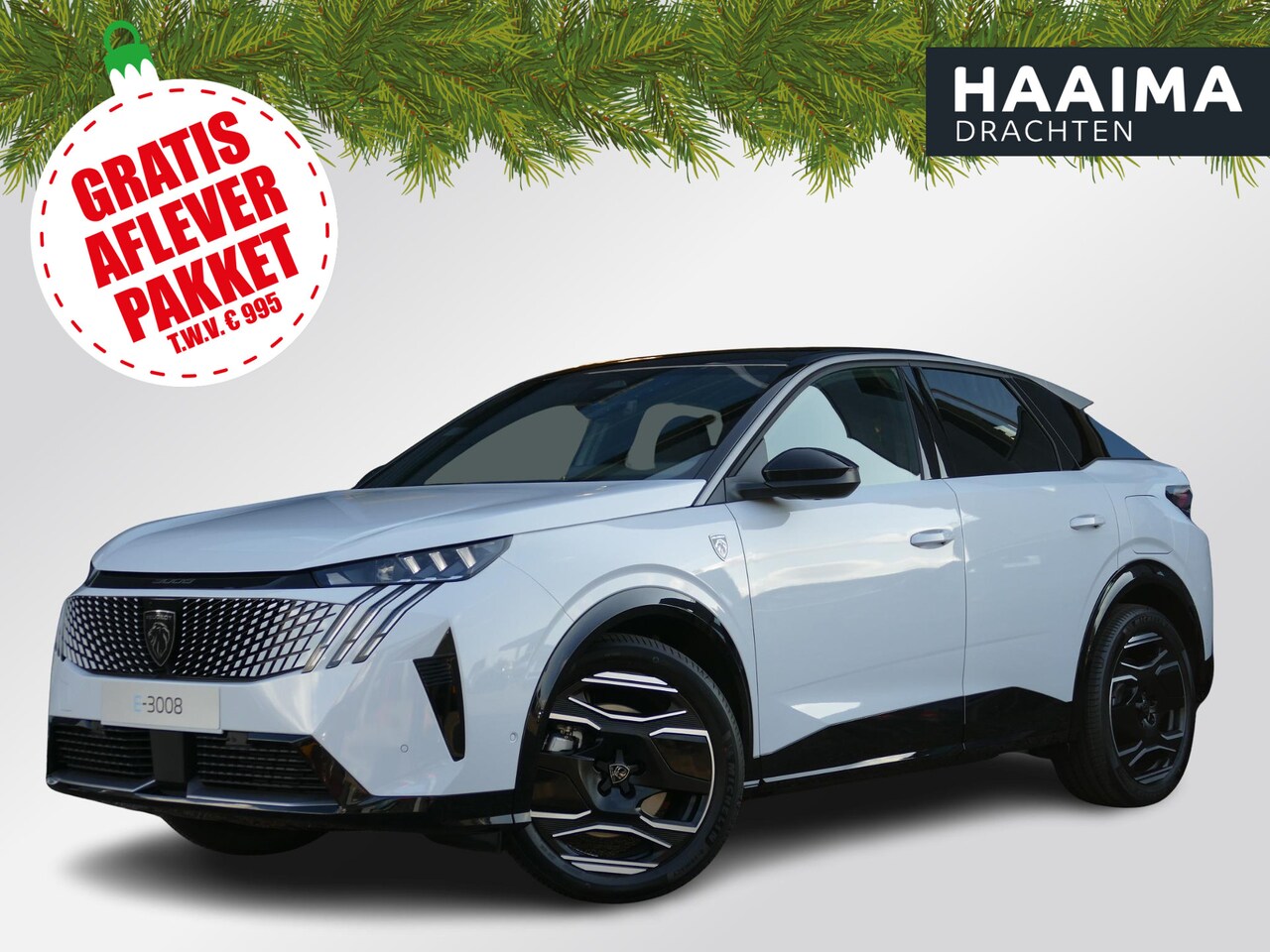 Peugeot e-3008 - Launch Edition 325pk Dual Motor 73 kWh | Panorama dak | Alcantara pakket | 360 ° Camera | - AutoWereld.nl