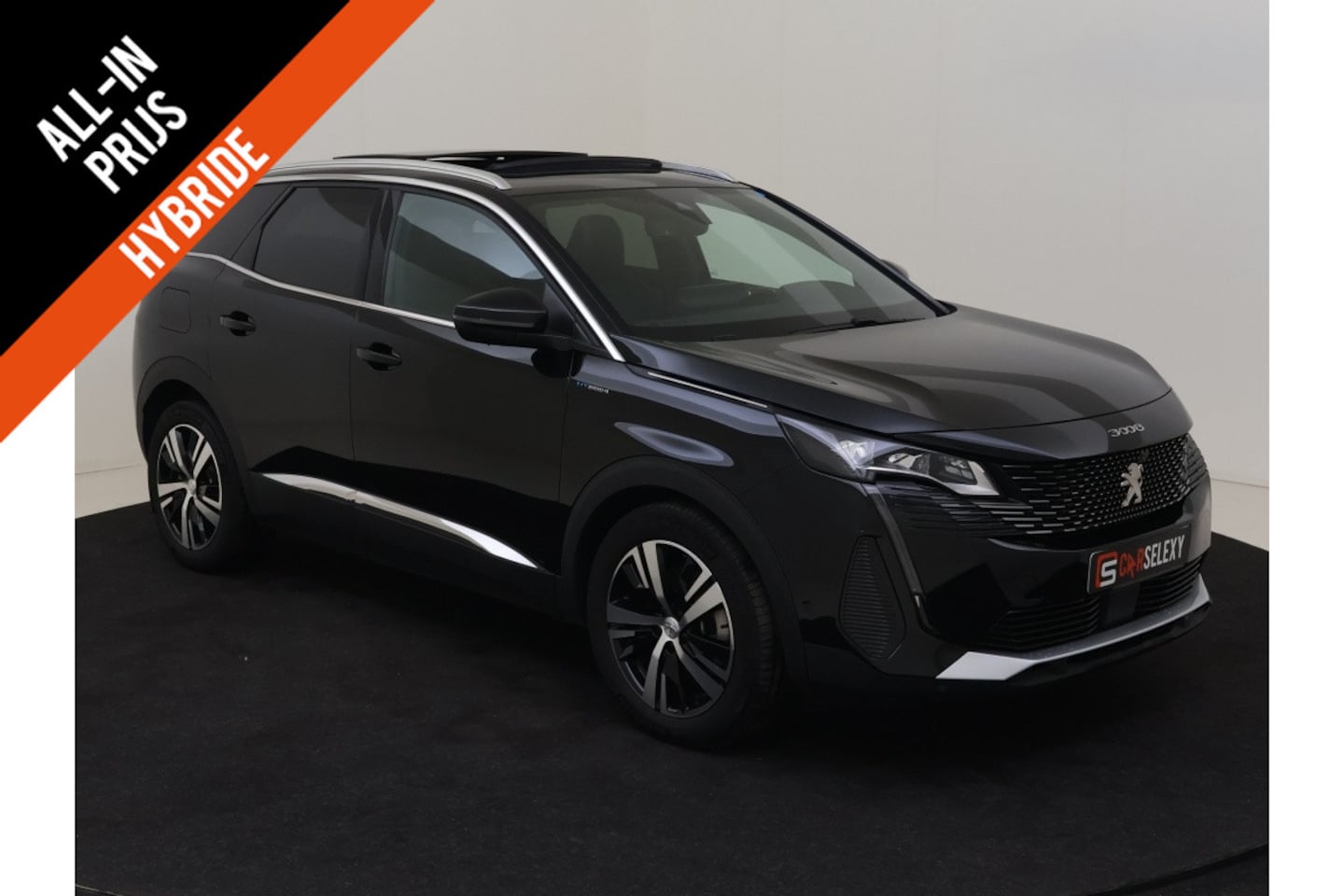 Peugeot 3008 - 1.6 Plug-In Hybrid HY4 300PK GT Pack 4WD SOH 100%! Panoramadak - AutoWereld.nl