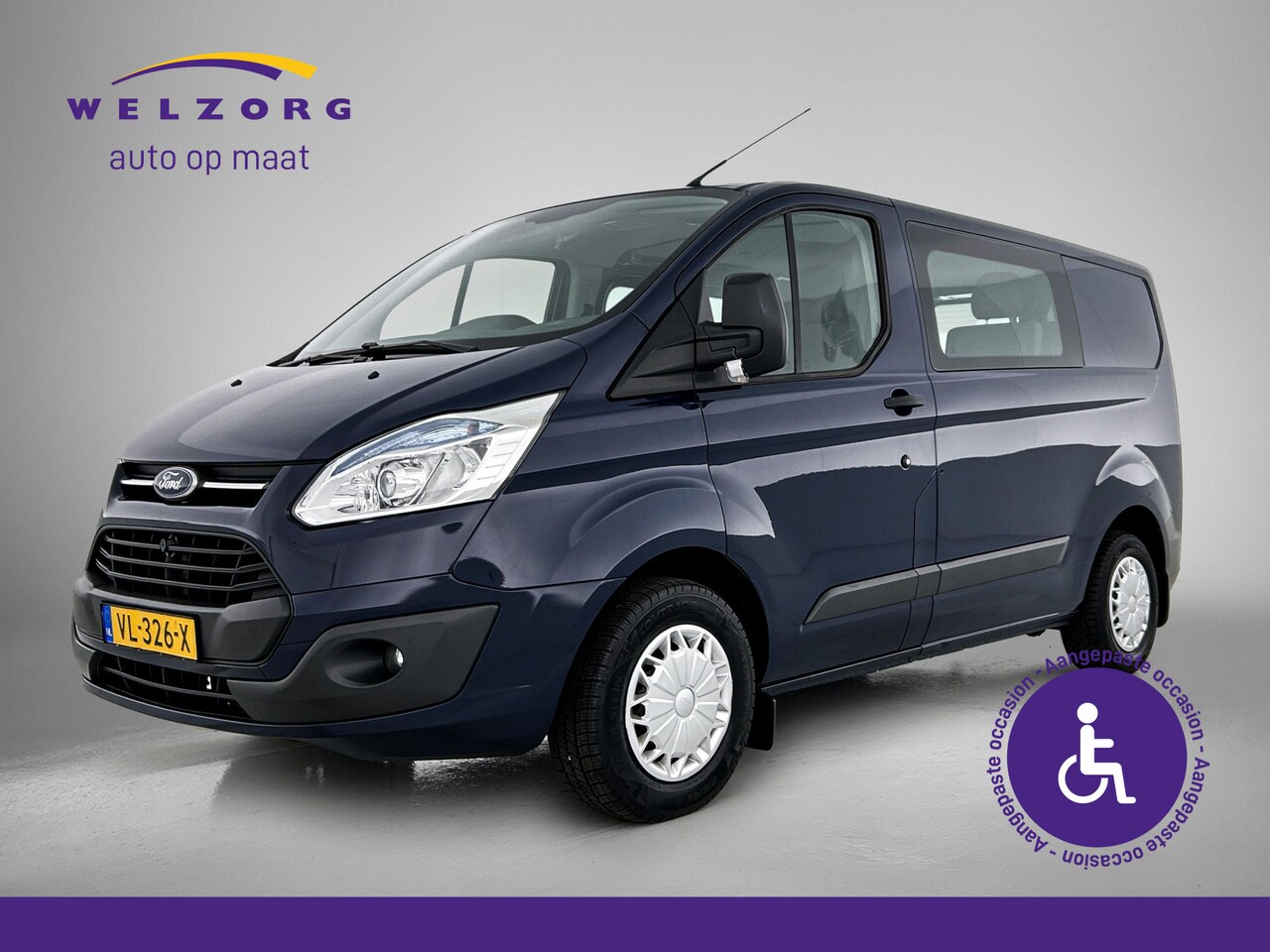 Ford Transit Custom - 270 2.2 TDCI L1H1 Trend DC Direct leverbaar! Rolstoelbus - AutoWereld.nl
