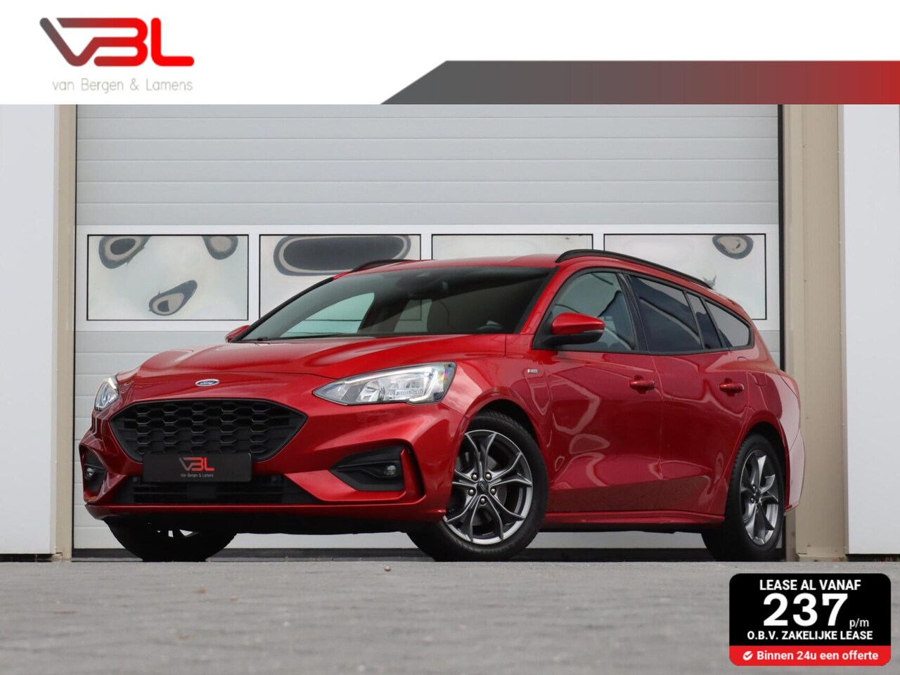 Ford Focus Wagon - 1.0 EcoBoost ST Line X Business 1.0 EcoBoost ST-line X Business - AutoWereld.nl