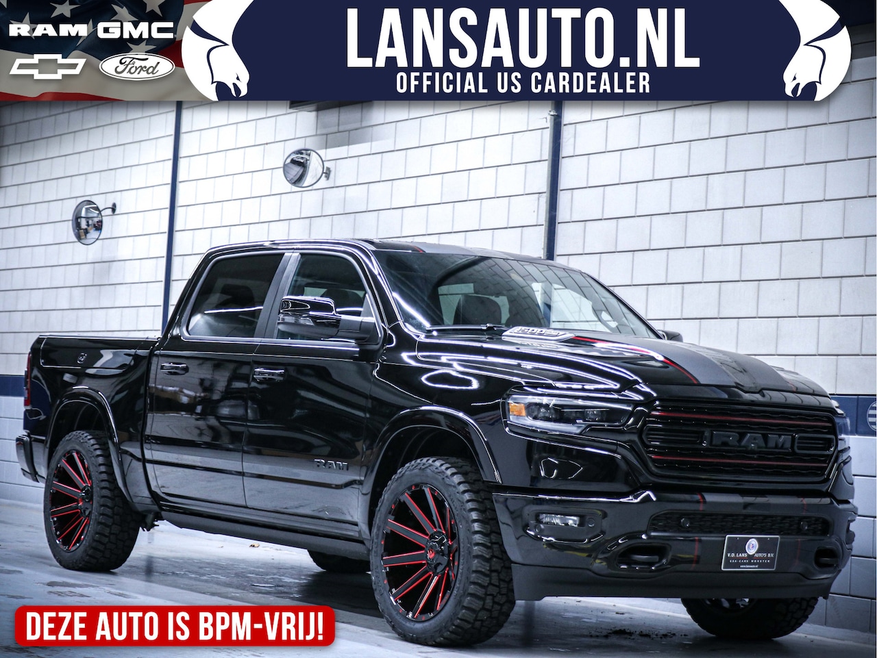 Dodge Ram 1500 - Crew Cab Limited Night Edition Rambox | Digitale cluster - AutoWereld.nl