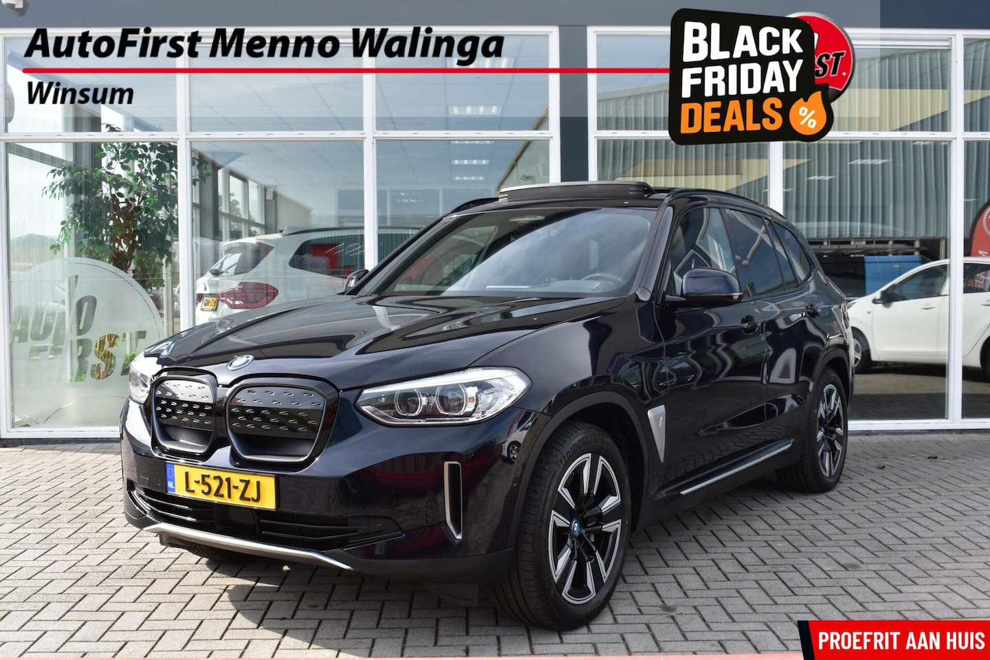 BMW iX3 - Executive 80 kWh|SOH 96,2%|Pano|Applecarplay|Adapt.cruise|Navi| - AutoWereld.nl