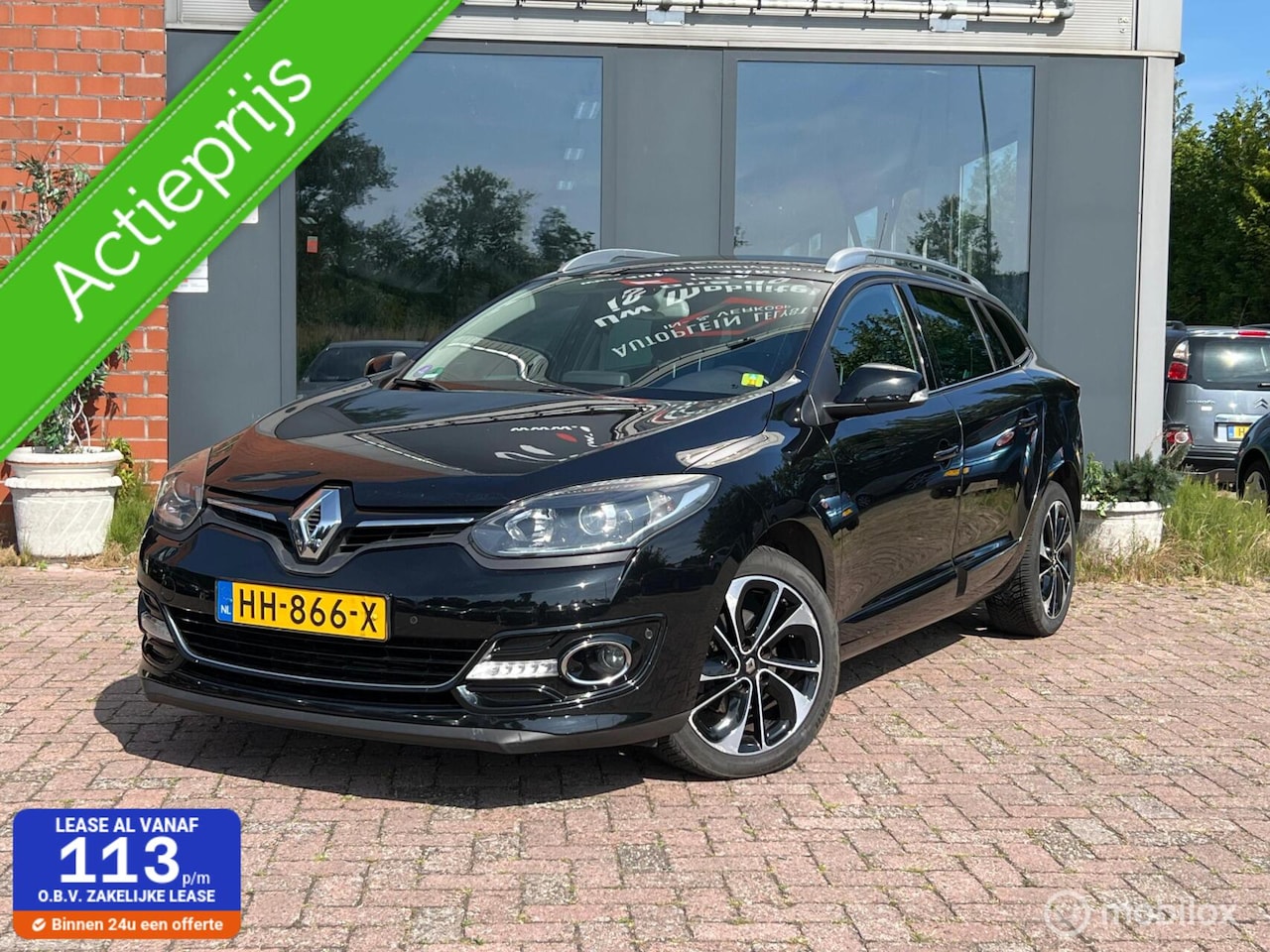 Renault Mégane Estate - 1.2 TCe Bose Navi Automaat half leer nap - AutoWereld.nl