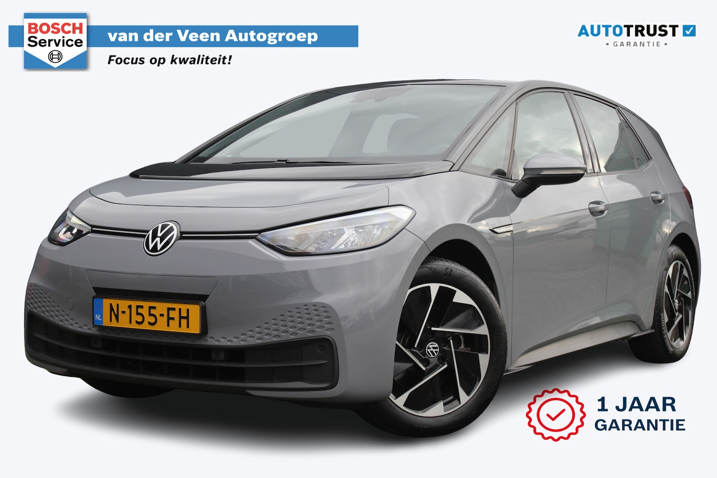 Volkswagen ID.3 - Pure 45 kWh | Incl. 12 maanden garantie | Apple Carplay/Android Auto | Navigatie | Climate - AutoWereld.nl