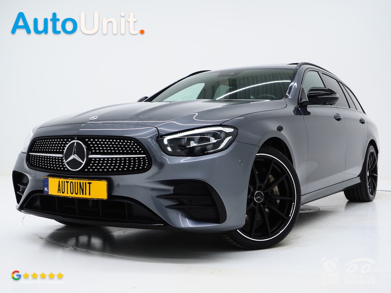 Mercedes-Benz E-klasse Estate - 300 e AMG Line | Panoramadak | Trekhaak | 360 | Adaptive Cruise | Sfeerverlichting | Carpl - AutoWereld.nl