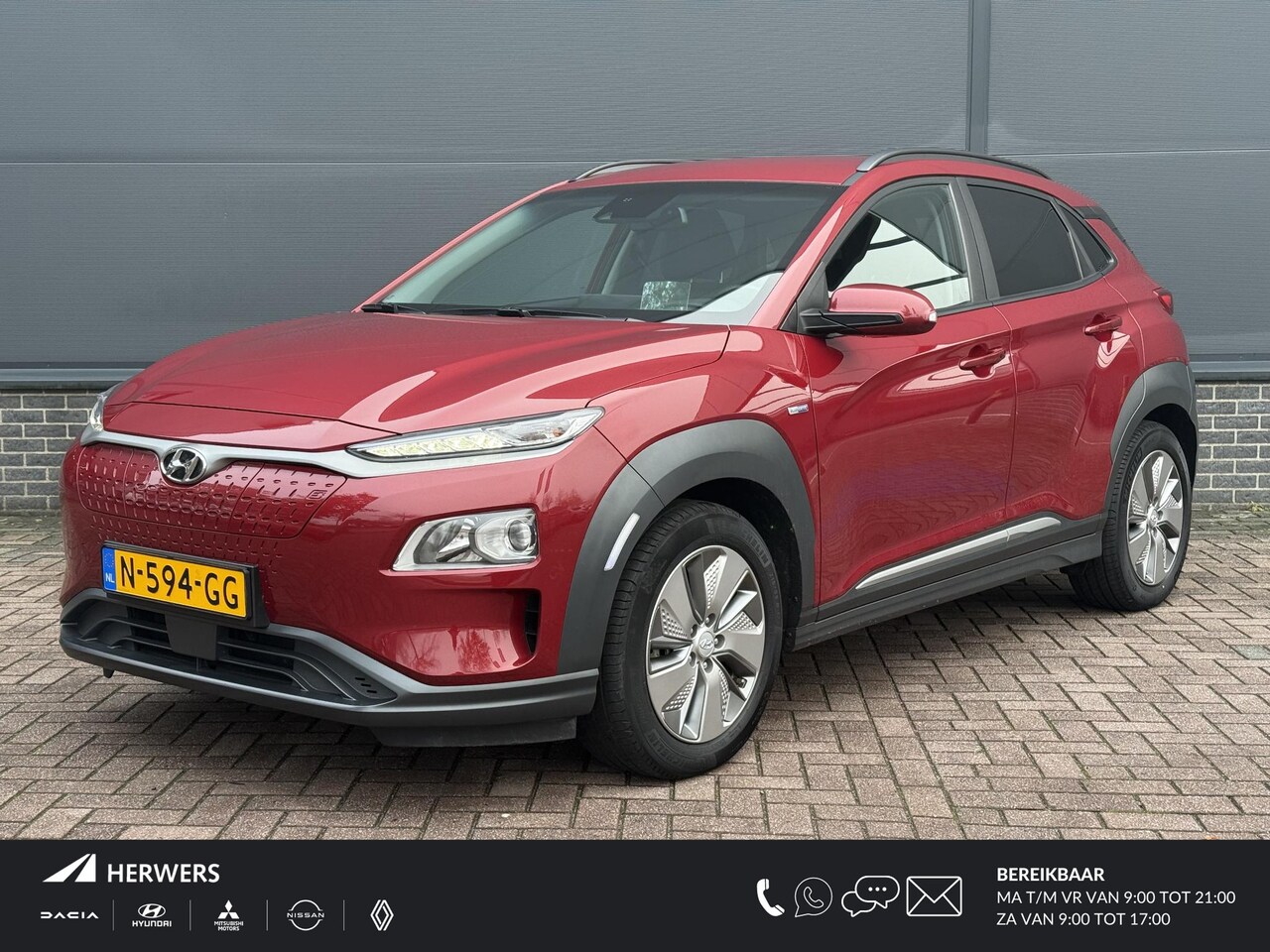 Hyundai Kona Electric - EV Fashion Design 64 kWh / Eerste Eigenaar / Dealer Onderhouden / Trekhaak / SOH 100% / He - AutoWereld.nl