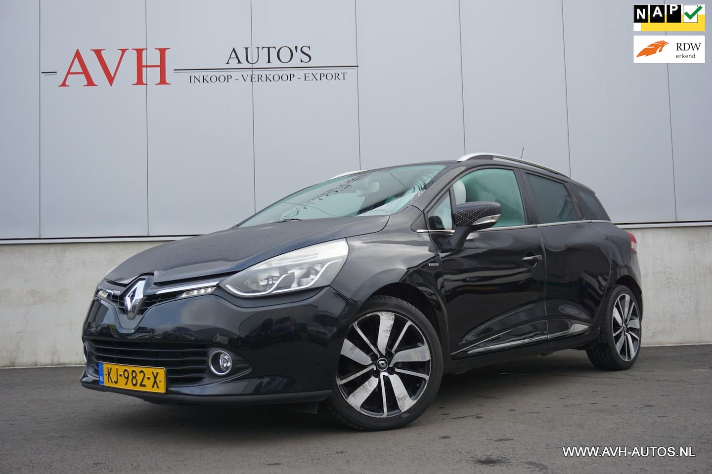 Renault Clio Estate - 0.9 TCe Iconic 0.9 TCe Iconic, Leder interieur!! - AutoWereld.nl